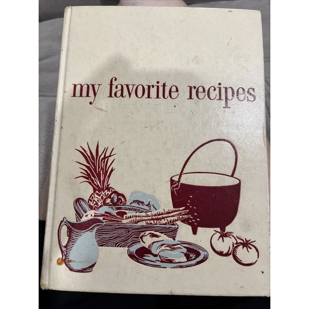 My Favorite Recipes (1959) Cookbook Culinary Arts Institute ~ Illustrated HC VTG